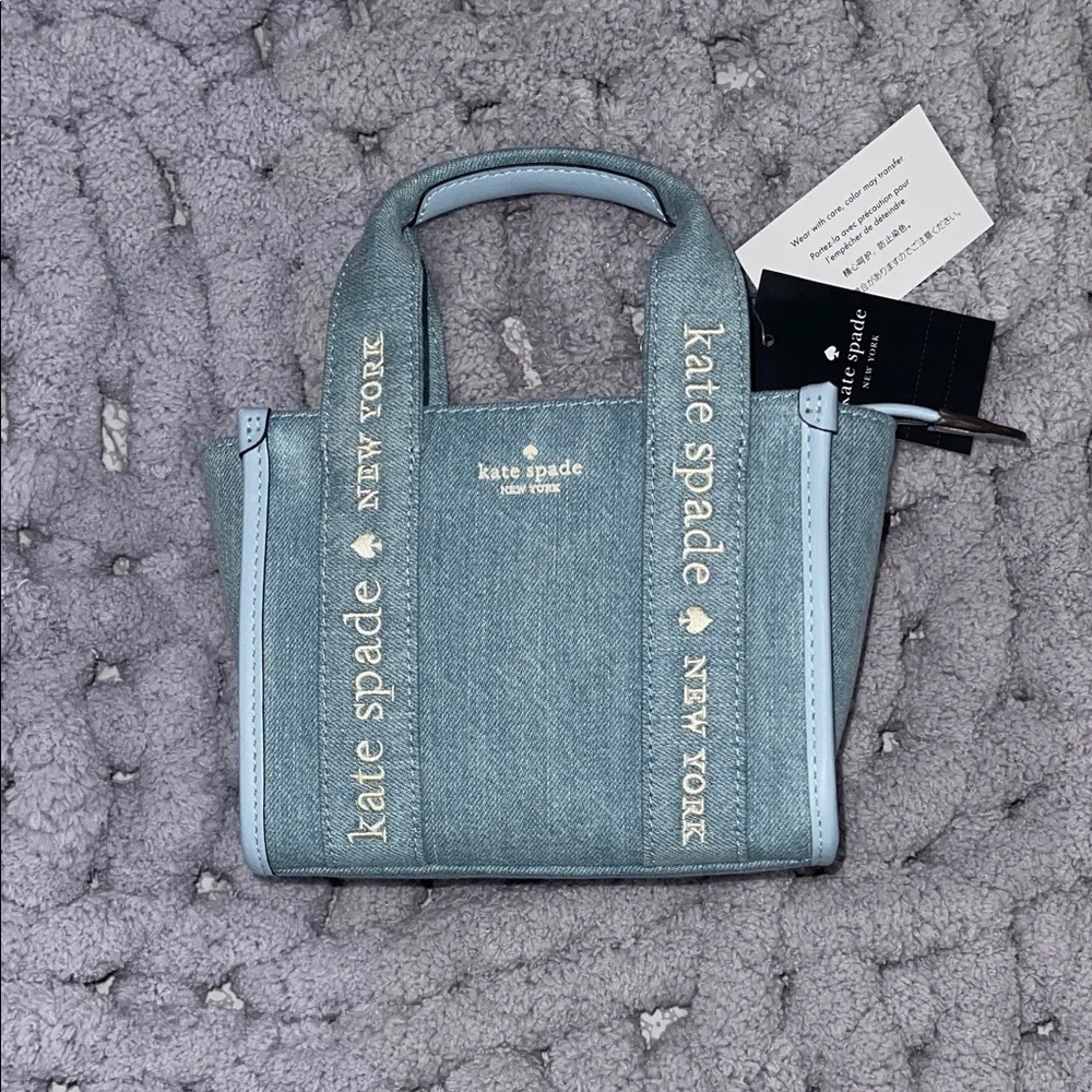 Kate Spade Denim Blue Tote